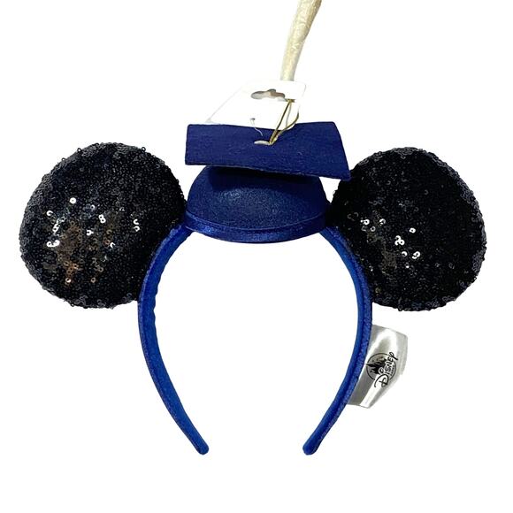 Disney Accessories - Mickey Mouse Ears Headband Graduation Class Of 2020 Disney Cap Tassel Grad New
